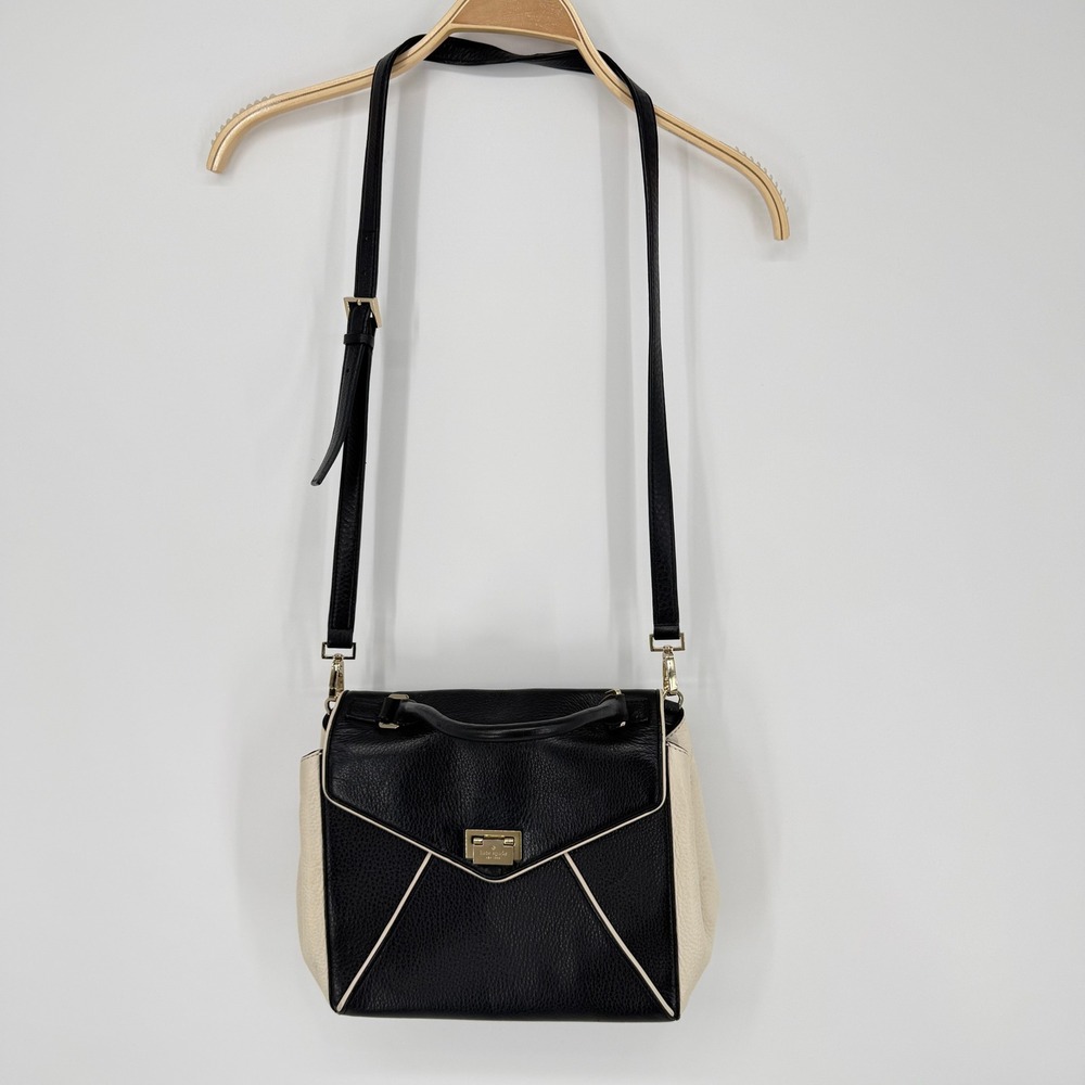 Kate Spade Laurel Wesley Place Satchel Crossbody Handbag Purse Tote Black